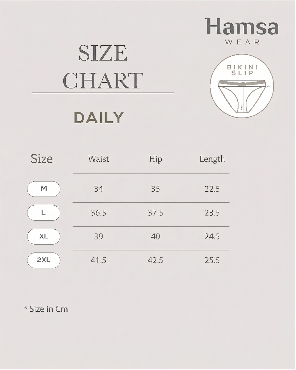 Daily Bikini Cut - Pack of 7