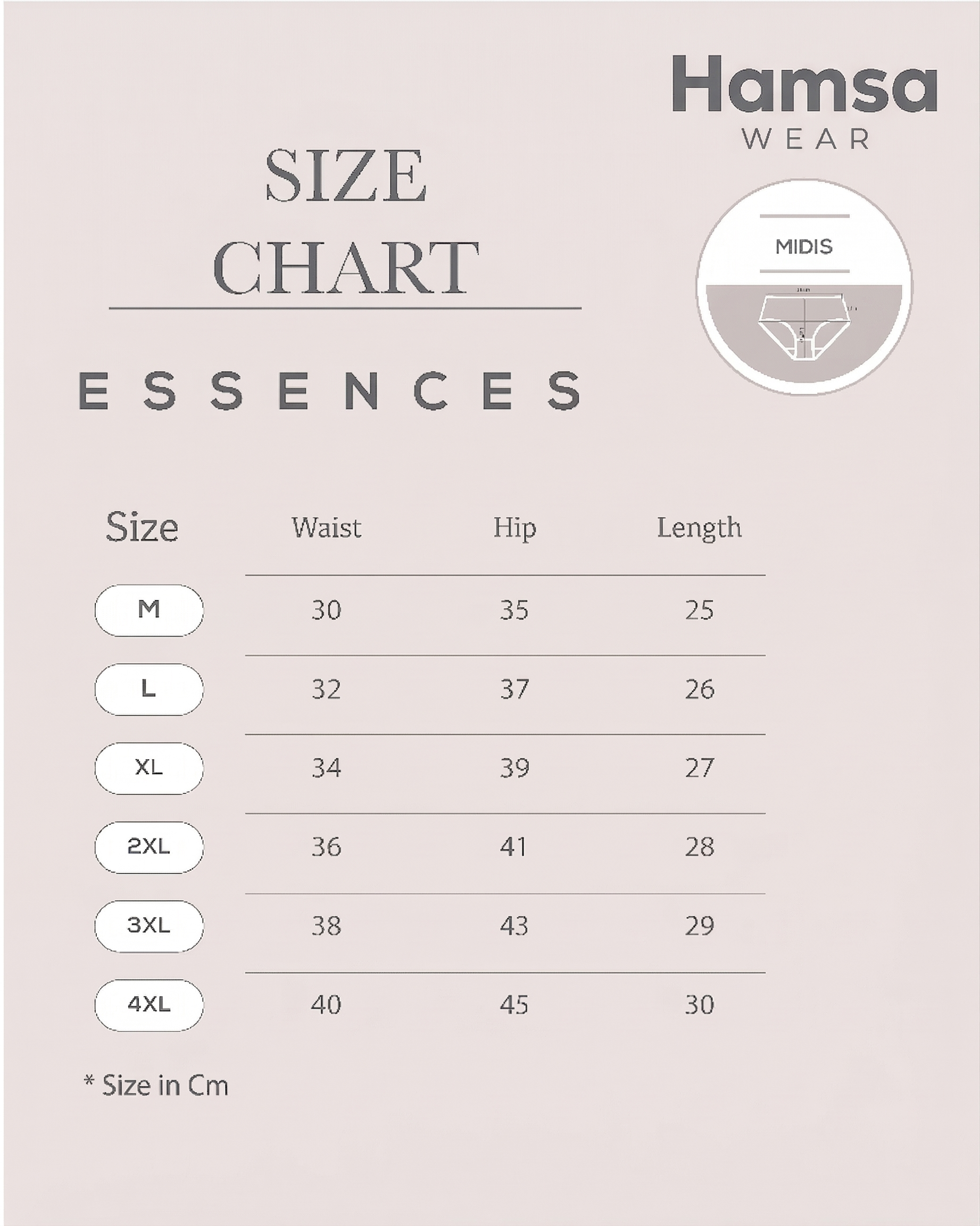 Printed Midi - Pack of 3